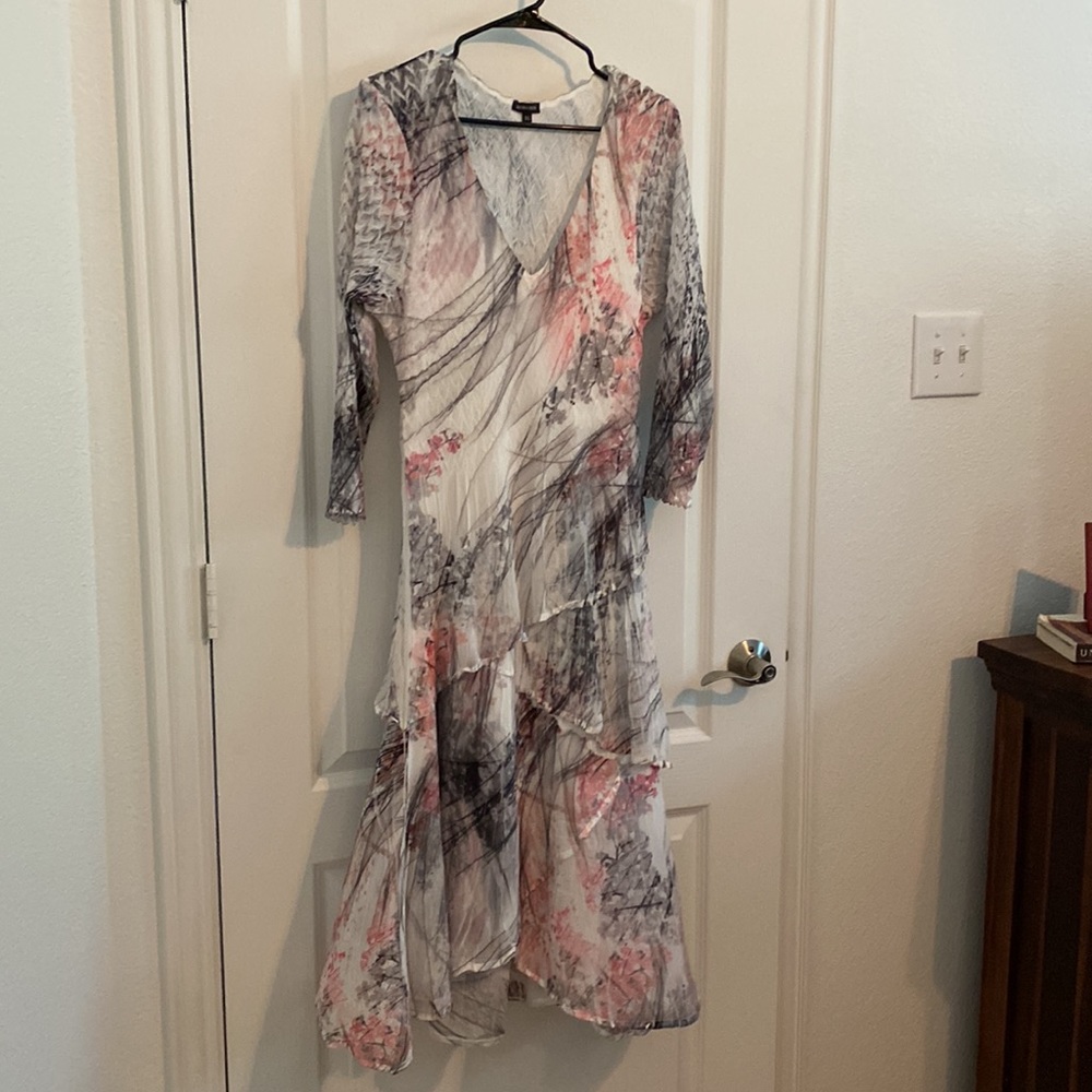 Brand new Komarov dress. XL, stretch fabric.